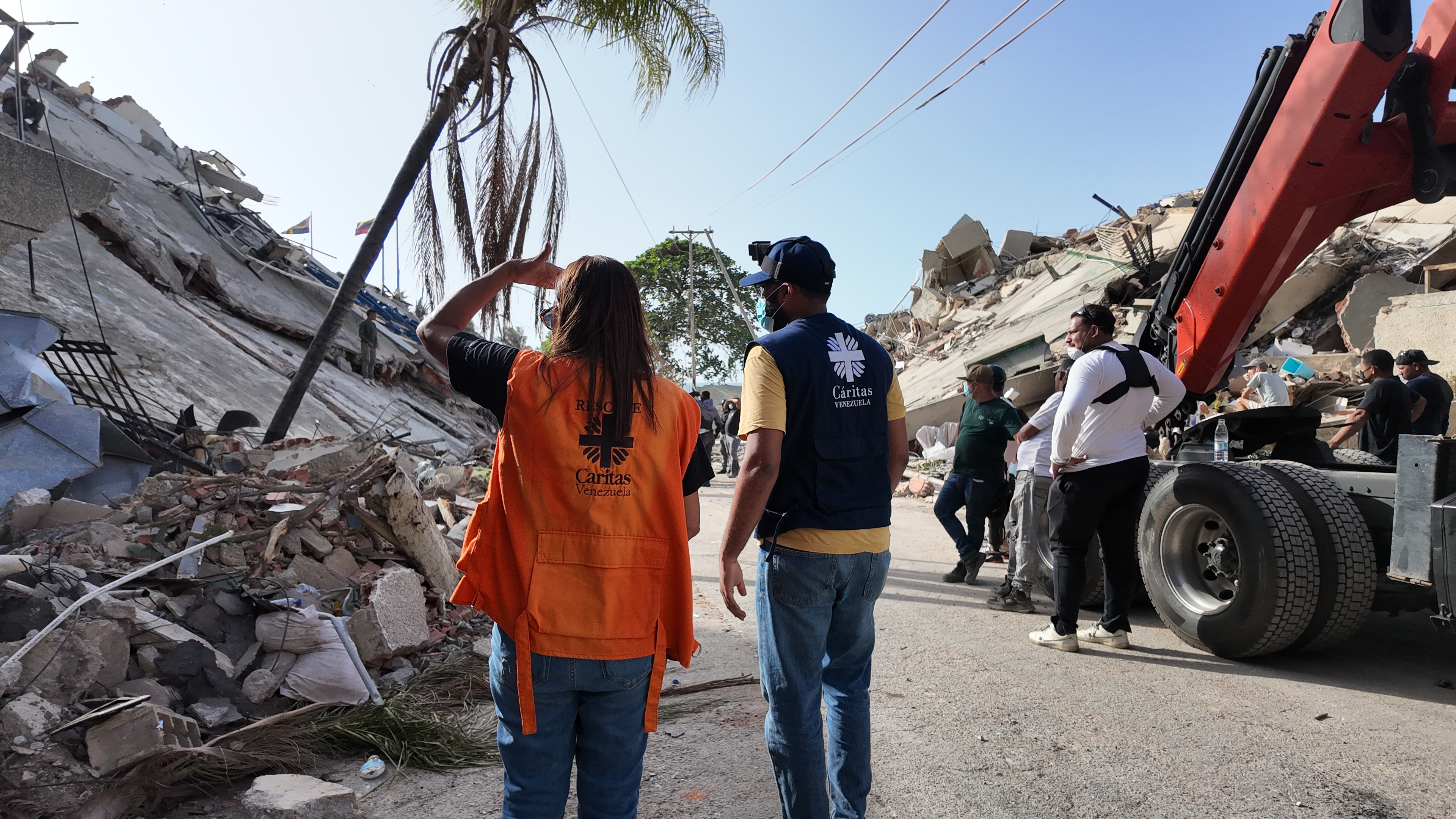 Cáritas Venezuela — La Guaira após o terremoto