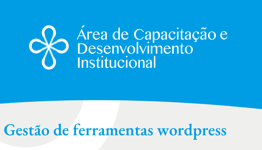 Gestão ferramentas wordpress