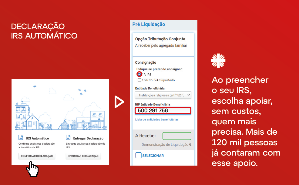 automático IRS Automatico - Caritas 2026