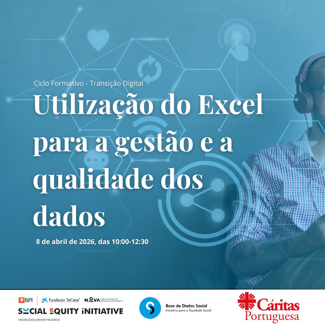 cartaz-Workshop-Utilizacao-do-Excel-para-a-gestao-e-a-qualidade-dos-dados Workshop “Utilização do Excel para a gestão e a qualidade dos dados”